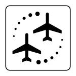 5214a Connecting Flights SVG Icon